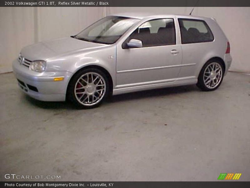 Reflex Silver Metallic / Black 2002 Volkswagen GTI 1.8T