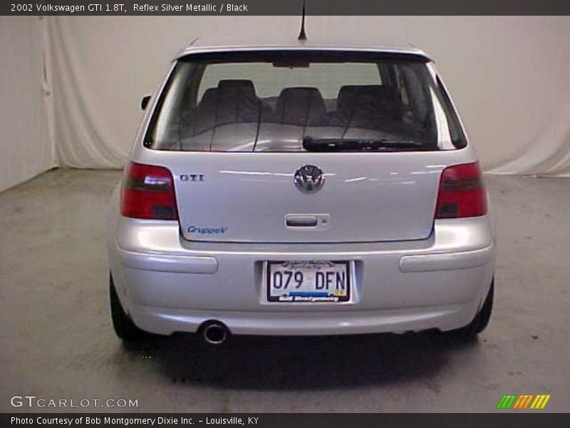 Reflex Silver Metallic / Black 2002 Volkswagen GTI 1.8T