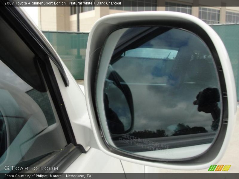 Natural White / Dark Charcoal 2007 Toyota 4Runner Sport Edition