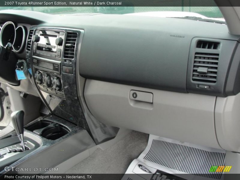Natural White / Dark Charcoal 2007 Toyota 4Runner Sport Edition