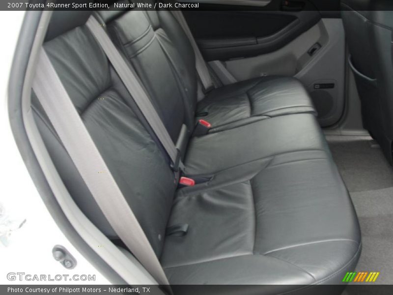 Natural White / Dark Charcoal 2007 Toyota 4Runner Sport Edition