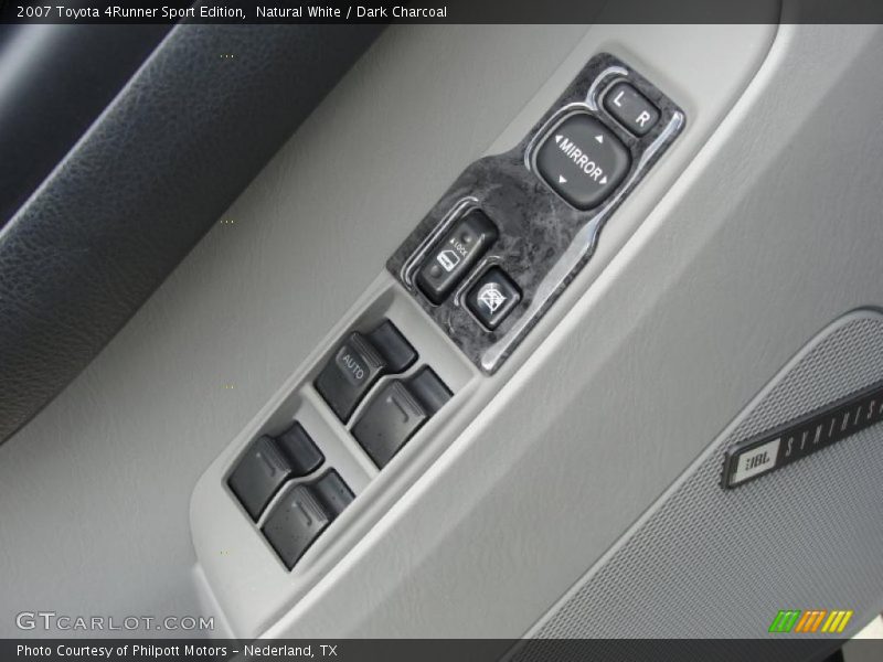Natural White / Dark Charcoal 2007 Toyota 4Runner Sport Edition