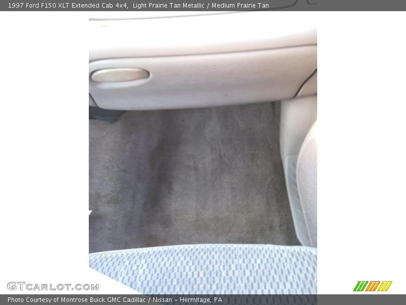 Light Prairie Tan Metallic / Medium Prairie Tan 1997 Ford F150 XLT Extended Cab 4x4