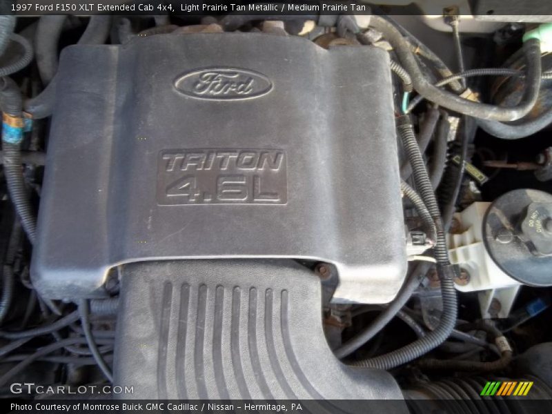 Light Prairie Tan Metallic / Medium Prairie Tan 1997 Ford F150 XLT Extended Cab 4x4