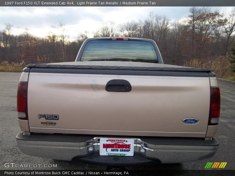 Light Prairie Tan Metallic / Medium Prairie Tan 1997 Ford F150 XLT Extended Cab 4x4