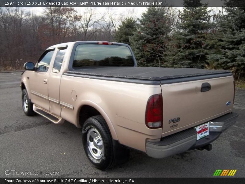 Light Prairie Tan Metallic / Medium Prairie Tan 1997 Ford F150 XLT Extended Cab 4x4