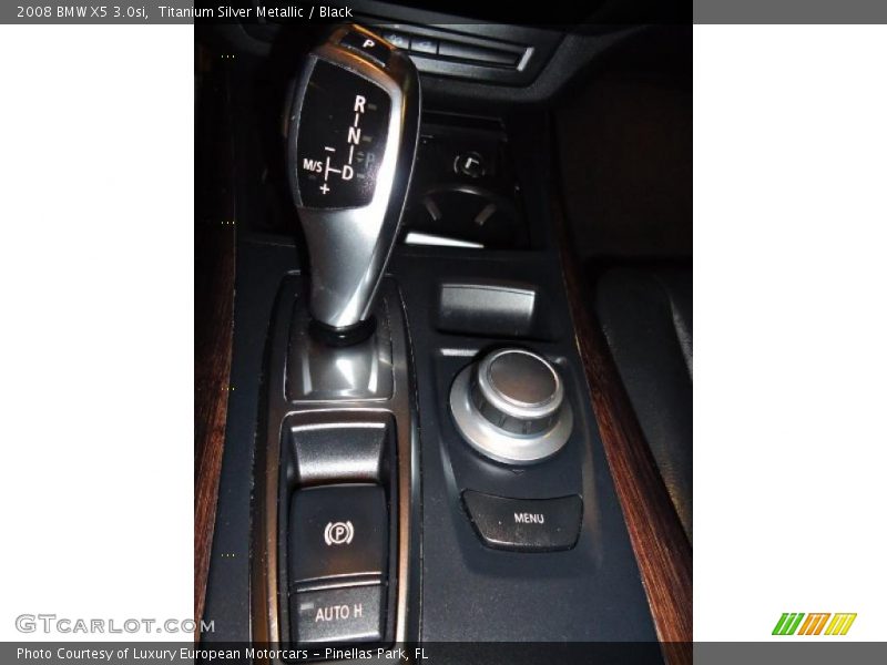 Titanium Silver Metallic / Black 2008 BMW X5 3.0si