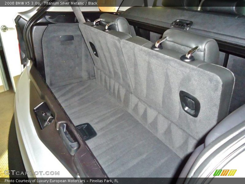 Titanium Silver Metallic / Black 2008 BMW X5 3.0si
