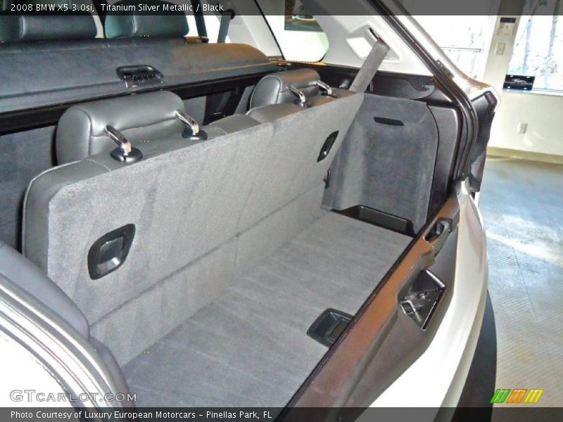 Titanium Silver Metallic / Black 2008 BMW X5 3.0si