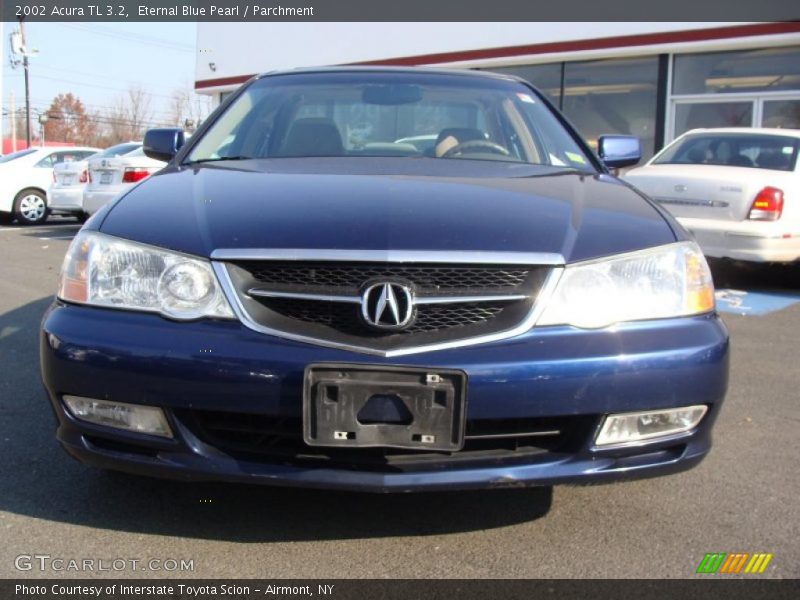 Eternal Blue Pearl / Parchment 2002 Acura TL 3.2