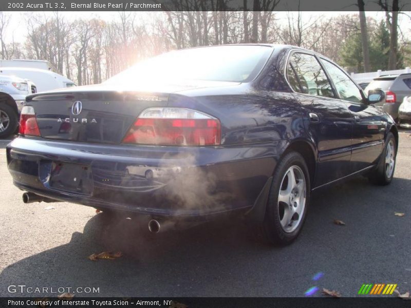 Eternal Blue Pearl / Parchment 2002 Acura TL 3.2