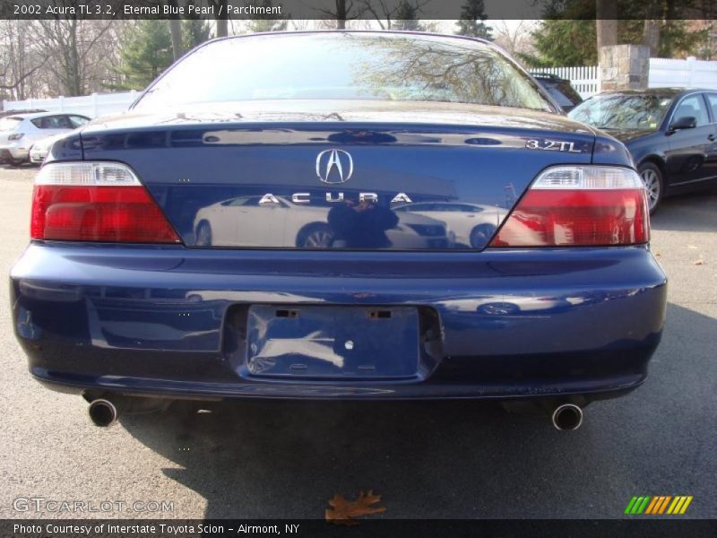 Eternal Blue Pearl / Parchment 2002 Acura TL 3.2