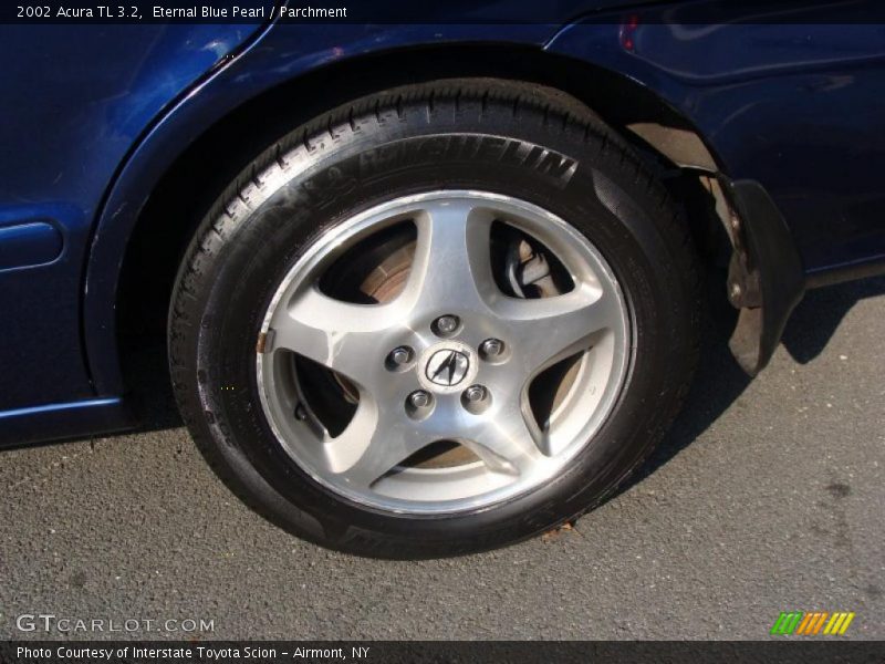 Eternal Blue Pearl / Parchment 2002 Acura TL 3.2