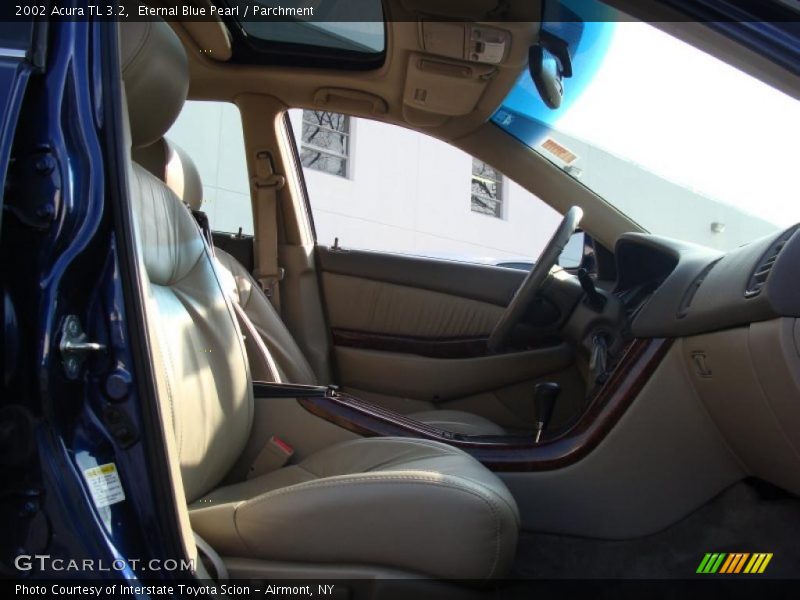 Eternal Blue Pearl / Parchment 2002 Acura TL 3.2