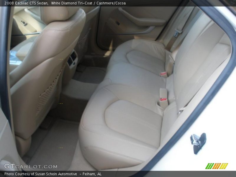 White Diamond Tri-Coat / Cashmere/Cocoa 2008 Cadillac CTS Sedan