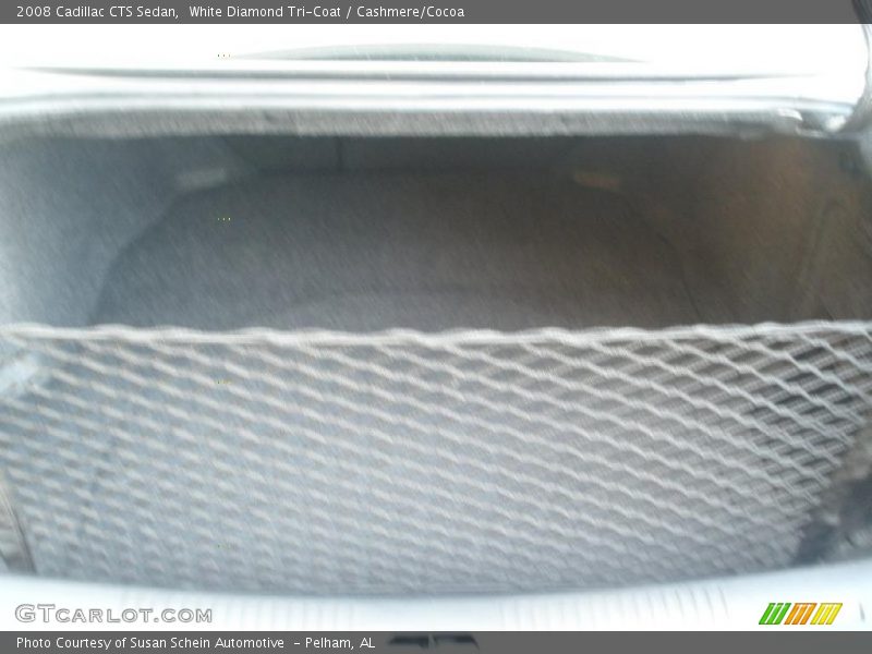 White Diamond Tri-Coat / Cashmere/Cocoa 2008 Cadillac CTS Sedan