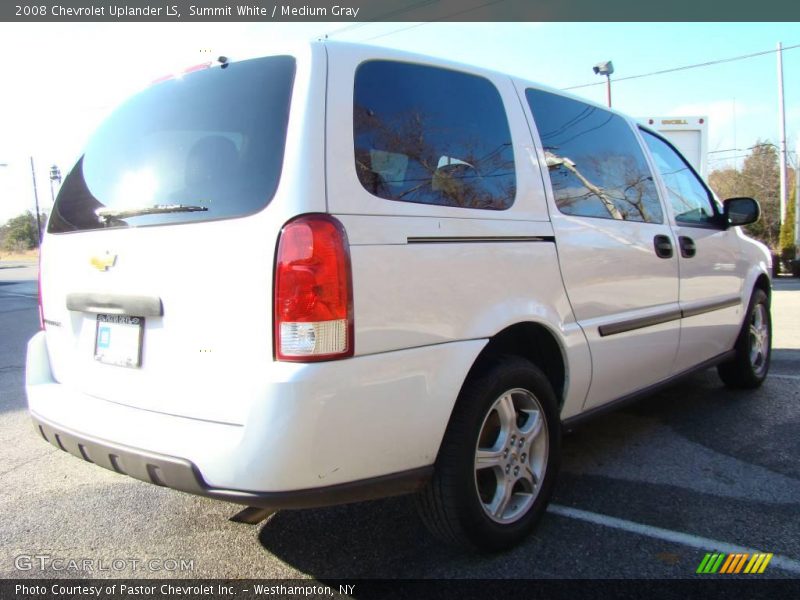 Summit White / Medium Gray 2008 Chevrolet Uplander LS