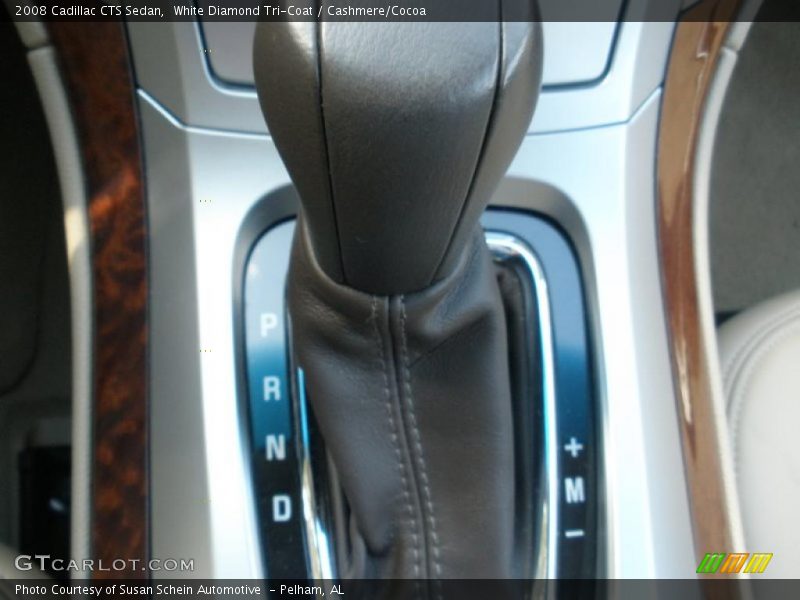 White Diamond Tri-Coat / Cashmere/Cocoa 2008 Cadillac CTS Sedan
