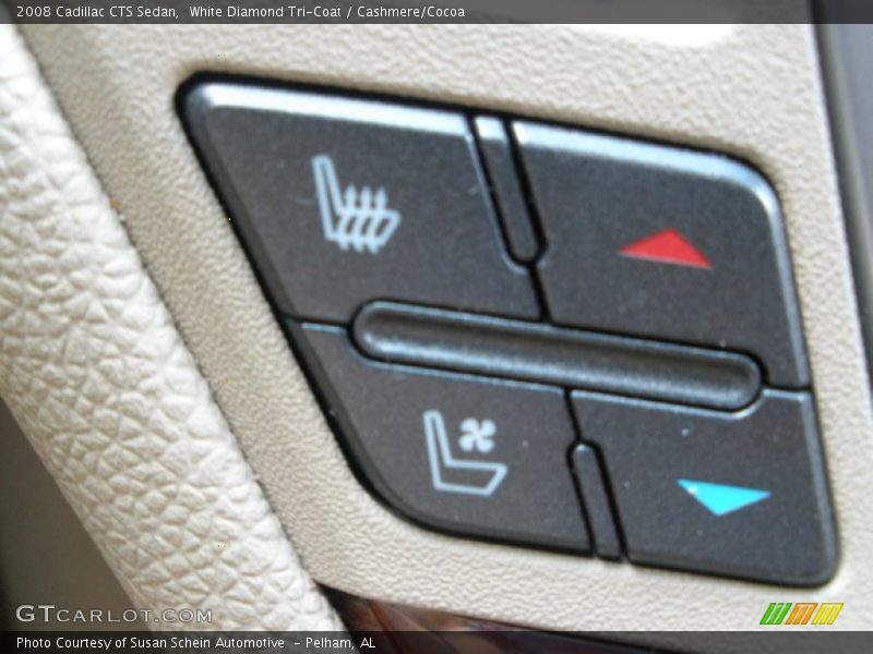 White Diamond Tri-Coat / Cashmere/Cocoa 2008 Cadillac CTS Sedan