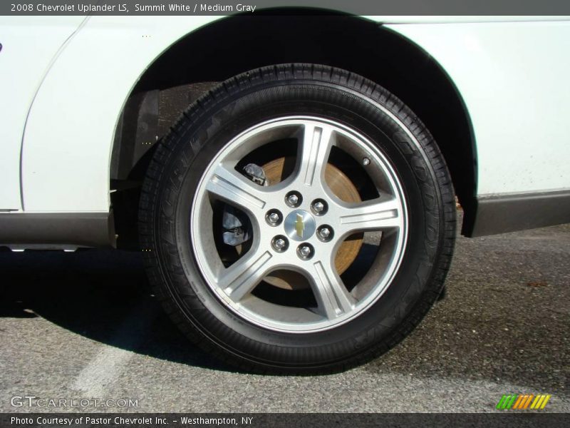 Summit White / Medium Gray 2008 Chevrolet Uplander LS