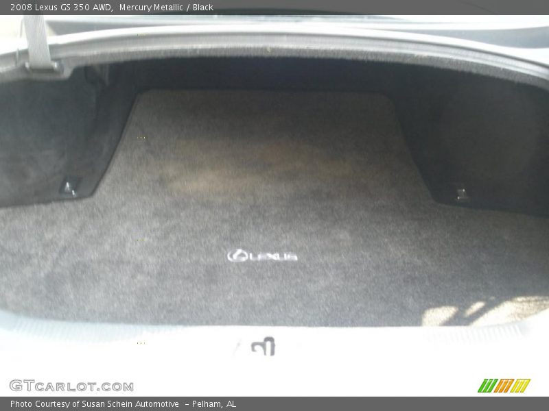  2008 GS 350 AWD Trunk