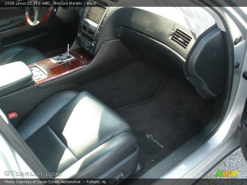  2008 GS 350 AWD Black Interior