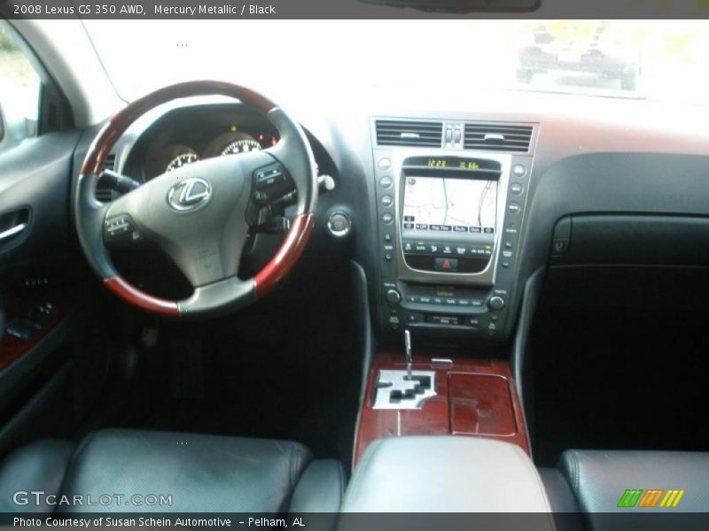 Dashboard of 2008 GS 350 AWD