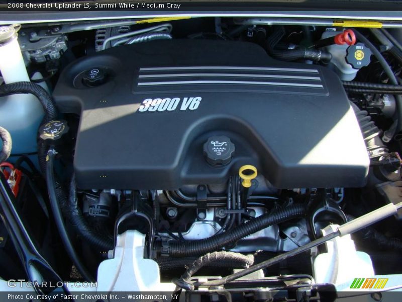 Summit White / Medium Gray 2008 Chevrolet Uplander LS
