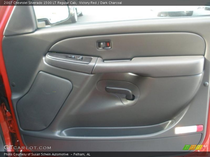 Victory Red / Dark Charcoal 2007 Chevrolet Silverado 1500 LT Regular Cab