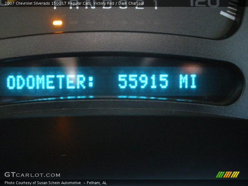 Victory Red / Dark Charcoal 2007 Chevrolet Silverado 1500 LT Regular Cab