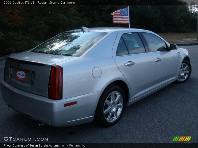 Radiant Silver / Cashmere 2009 Cadillac STS V8