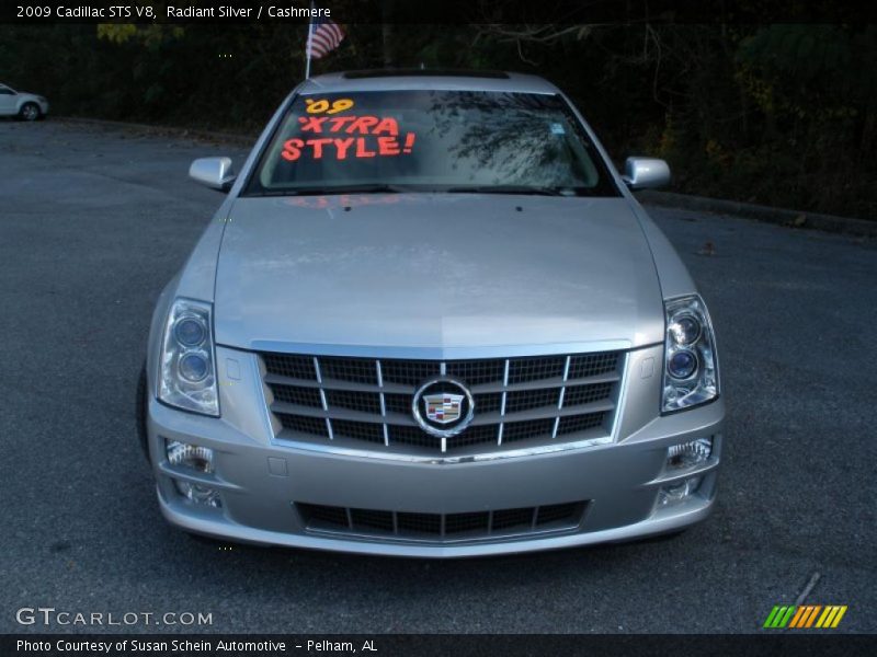 Radiant Silver / Cashmere 2009 Cadillac STS V8