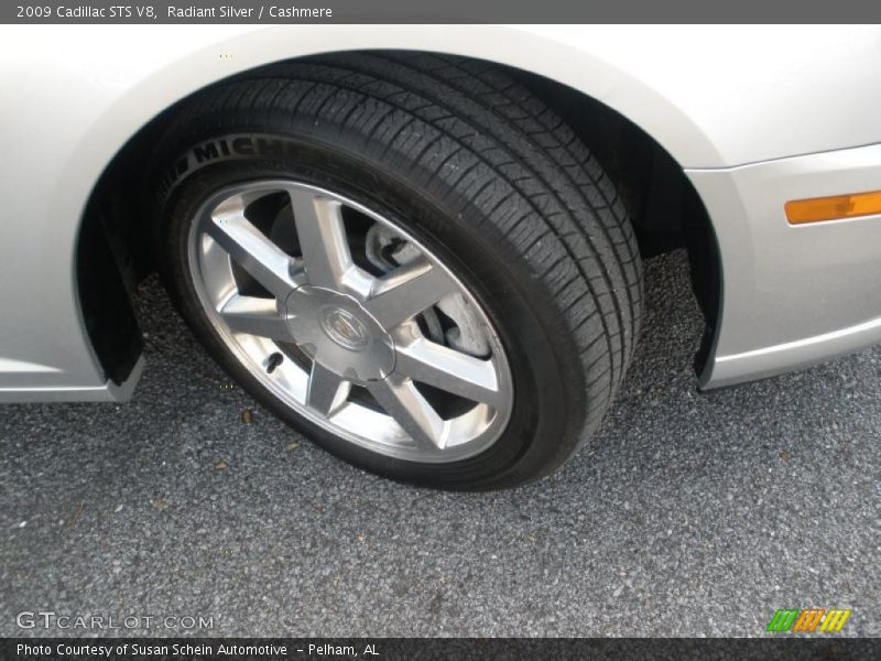 Radiant Silver / Cashmere 2009 Cadillac STS V8