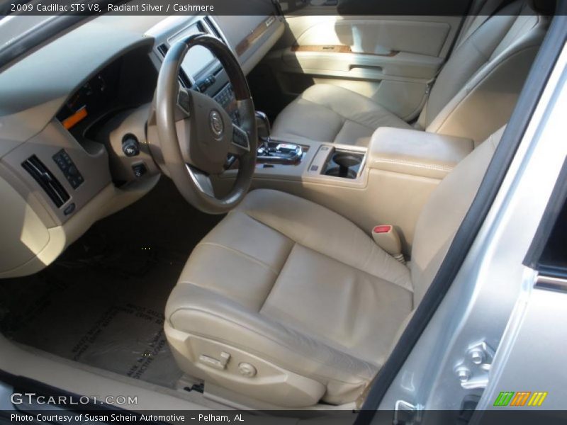 Radiant Silver / Cashmere 2009 Cadillac STS V8