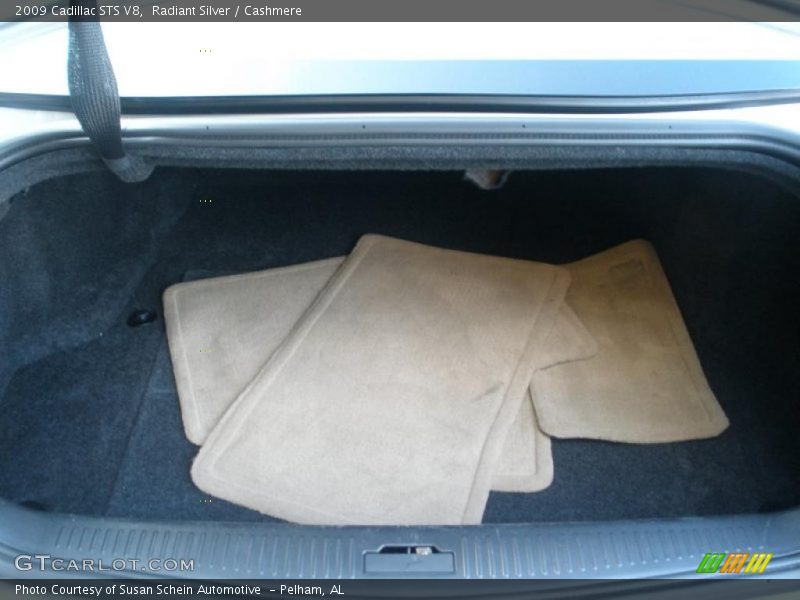 Radiant Silver / Cashmere 2009 Cadillac STS V8