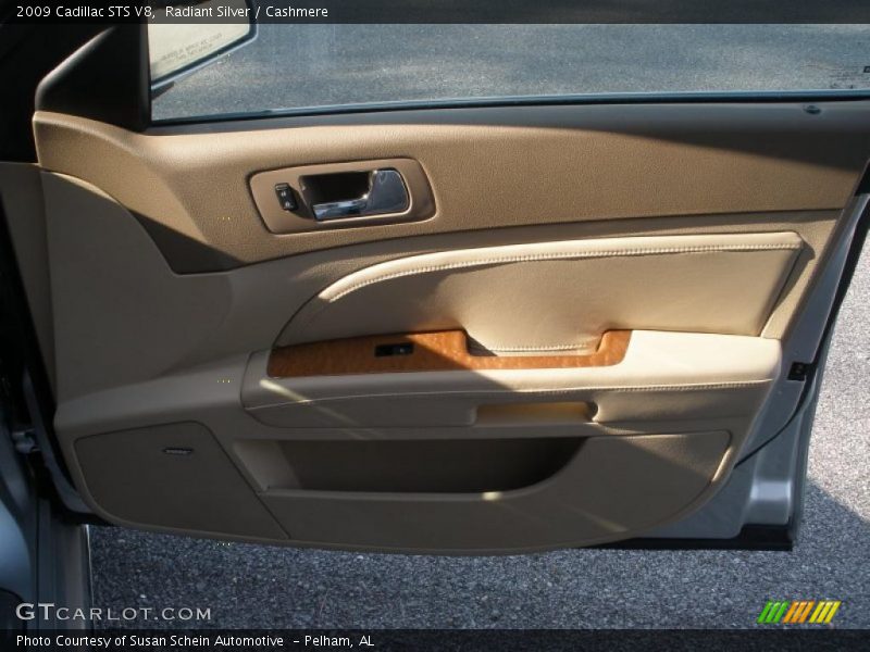 Radiant Silver / Cashmere 2009 Cadillac STS V8