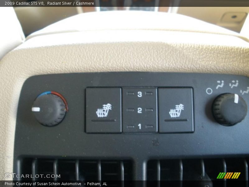 Radiant Silver / Cashmere 2009 Cadillac STS V8