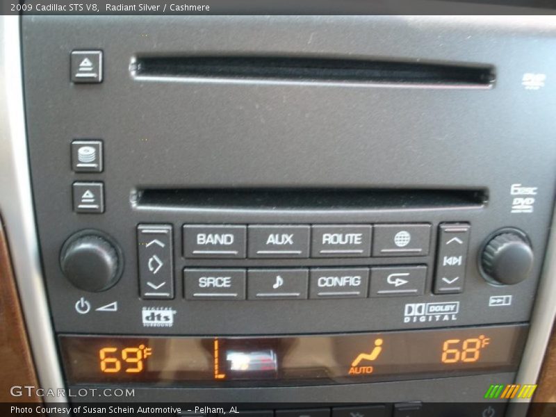 Radiant Silver / Cashmere 2009 Cadillac STS V8