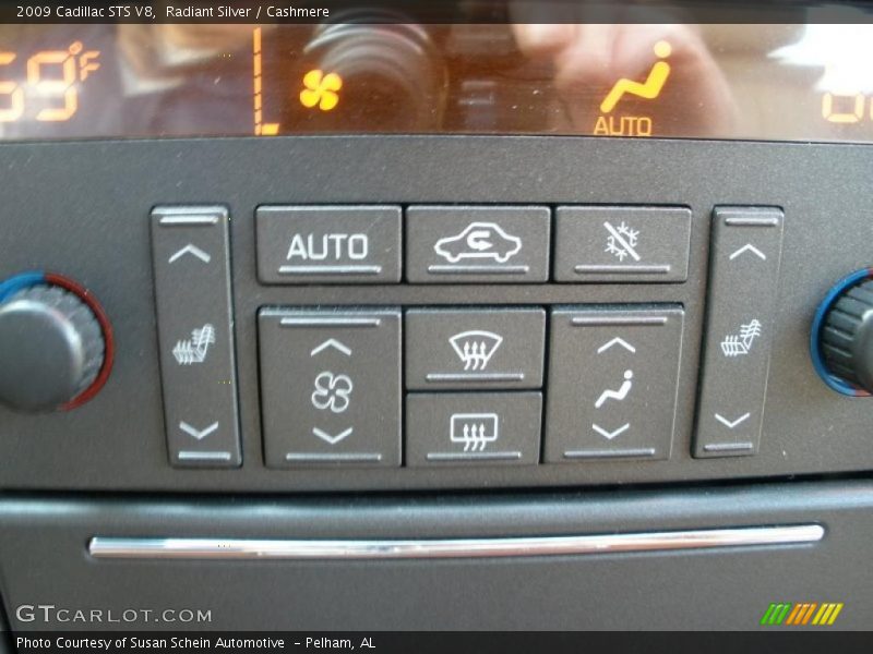 Radiant Silver / Cashmere 2009 Cadillac STS V8