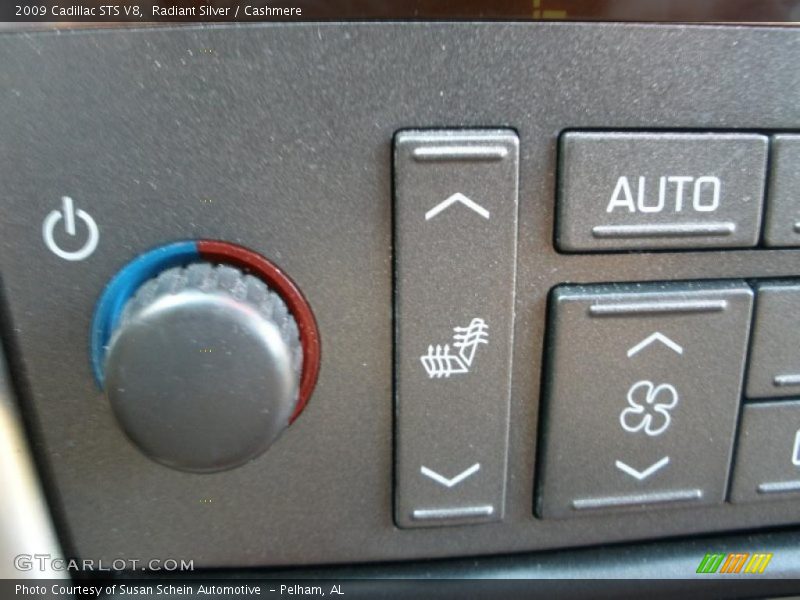 Radiant Silver / Cashmere 2009 Cadillac STS V8
