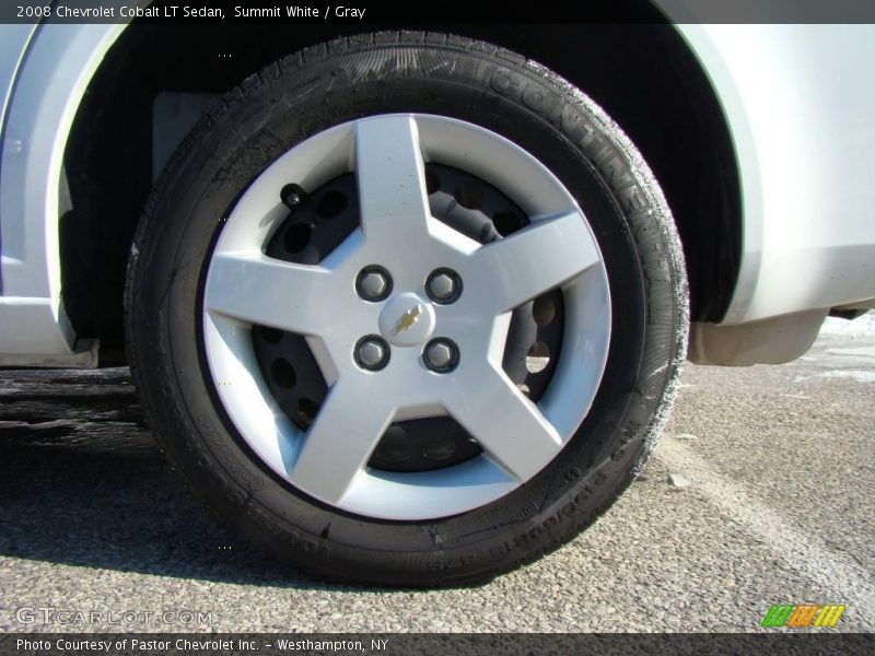 Summit White / Gray 2008 Chevrolet Cobalt LT Sedan