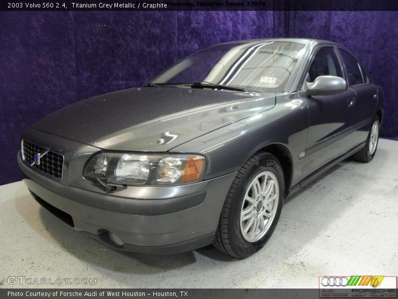 Titanium Grey Metallic / Graphite 2003 Volvo S60 2.4