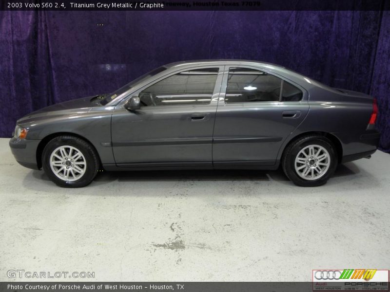 Titanium Grey Metallic / Graphite 2003 Volvo S60 2.4