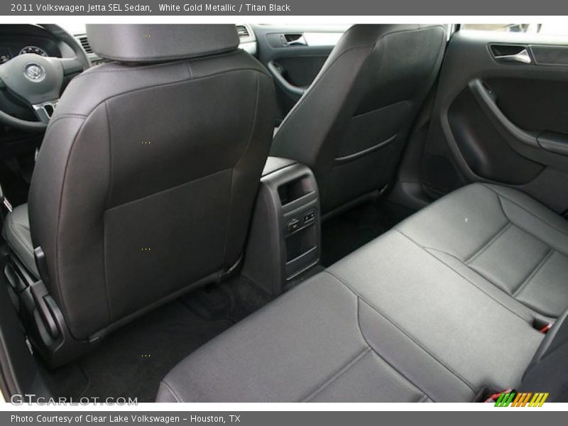 White Gold Metallic / Titan Black 2011 Volkswagen Jetta SEL Sedan