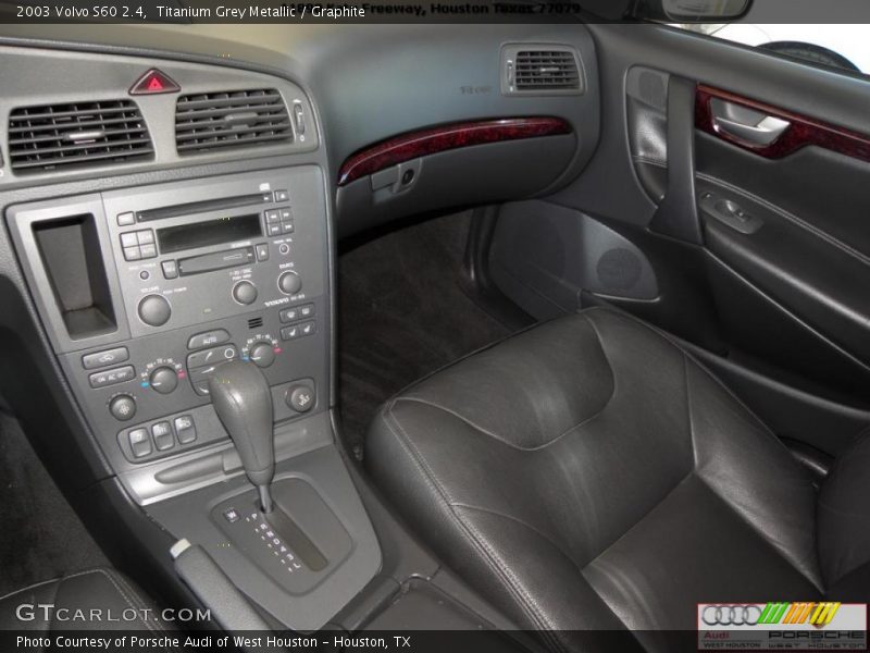 Titanium Grey Metallic / Graphite 2003 Volvo S60 2.4