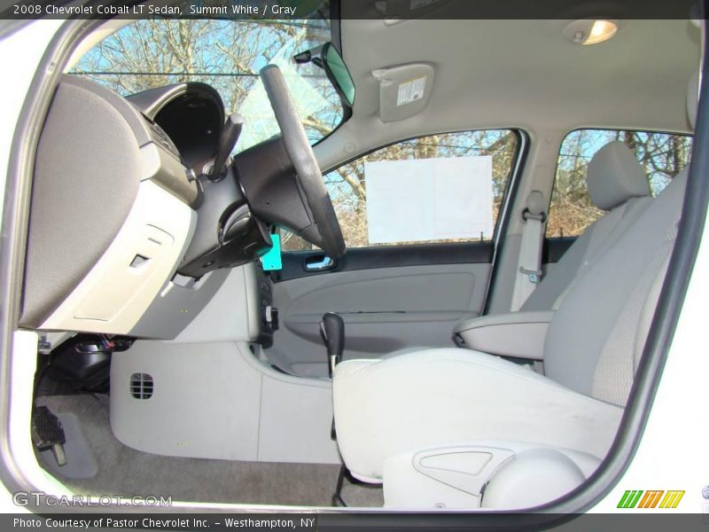 Summit White / Gray 2008 Chevrolet Cobalt LT Sedan