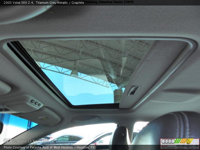 Titanium Grey Metallic / Graphite 2003 Volvo S60 2.4