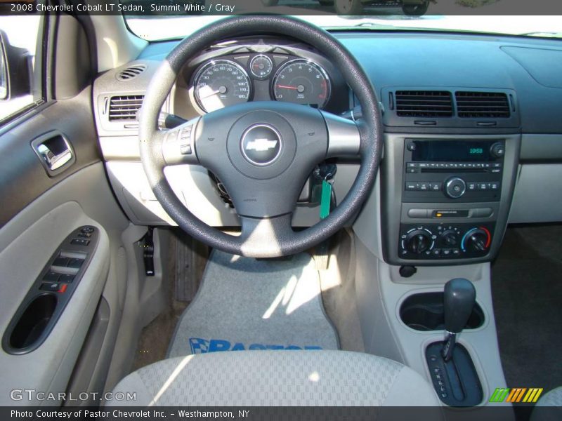 Summit White / Gray 2008 Chevrolet Cobalt LT Sedan