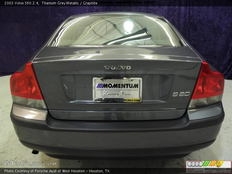 Titanium Grey Metallic / Graphite 2003 Volvo S60 2.4