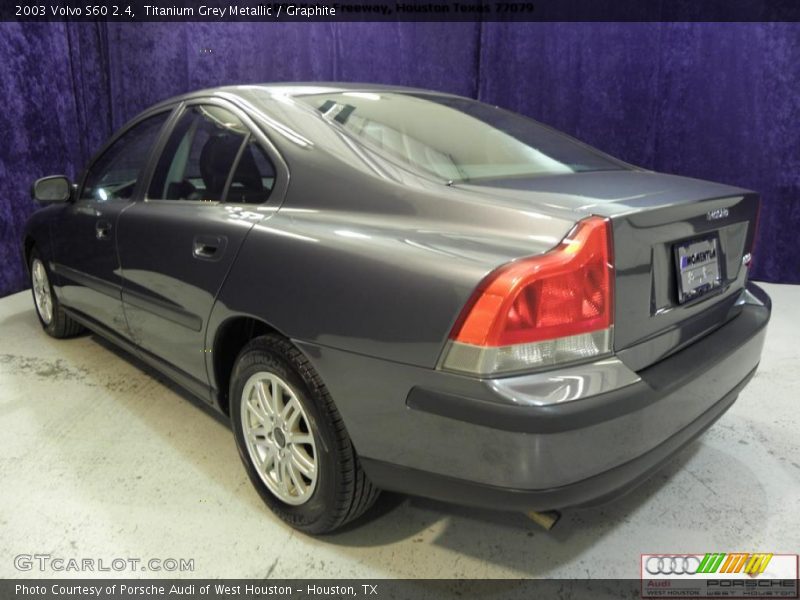 Titanium Grey Metallic / Graphite 2003 Volvo S60 2.4